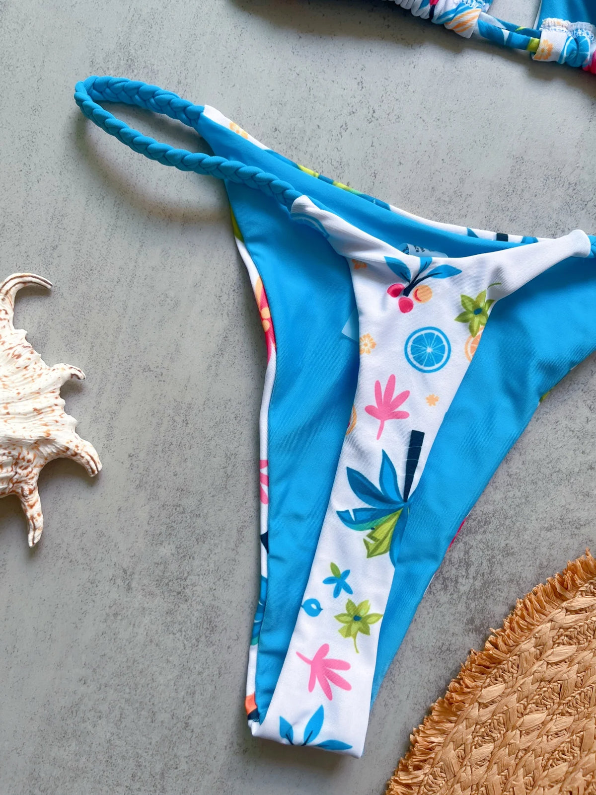 Women Printed Triangle Bikini Push Up Brazilian Swimwear Bikinis Padded Swimsuit Thong Bathing Suit