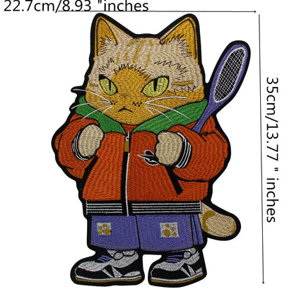 Catfish Embroidery Motif Patch Appliques Iron on Patches Badge Clothes Sewing