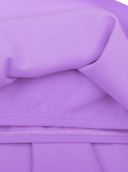 2pcs Kids Girl Sleeveless Pink Ruffle Crop Tops Scale Print Swim Briefs Swimming Suit