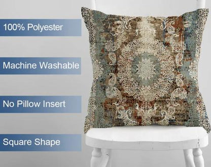 2pcs/Set Retro Bohemian Ethnic Stylish Pillowcase Cushion Cover Sofa Home Decor 45x45