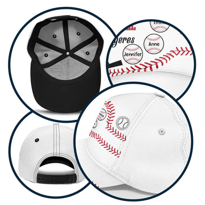 My Favorite Fan Baseball Players - Personalized Classic Caps Hat