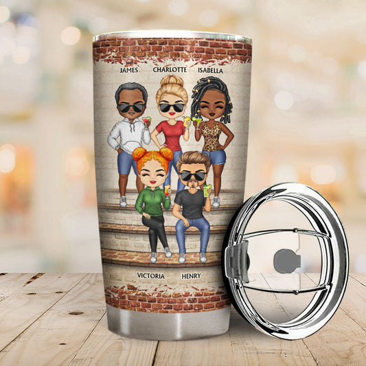We're Not Sugar / Spice & Everything Nice We're Sage & Hood Best Friends - Bestie BFF Gift - Personalized Custom Tumbler