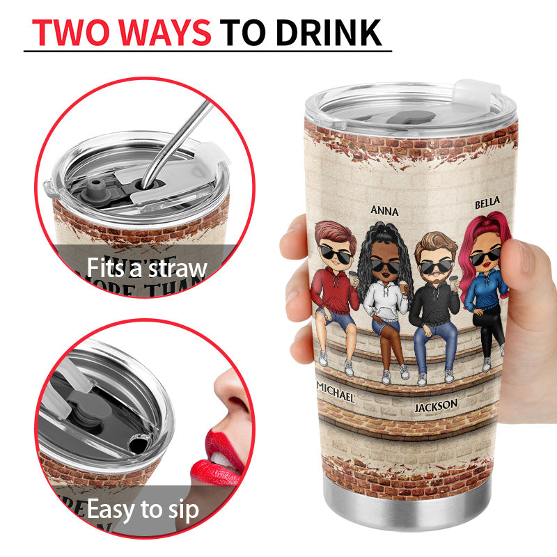 We're Not Sugar / Spice & Everything Nice We're Sage & Hood Best Friends - Bestie BFF Gift - Personalized Custom Tumbler