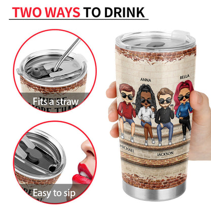 We're Not Sugar / Spice & Everything Nice We're Sage & Hood Best Friends - Bestie BFF Gift - Personalized Custom Tumbler