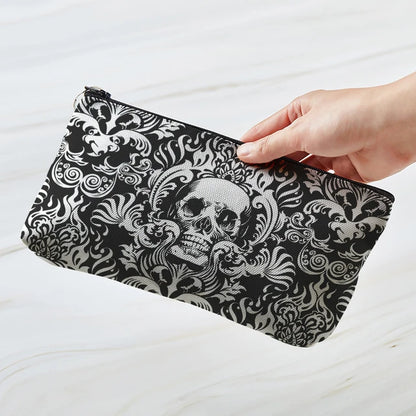 Women 3D Skull Graffiti Print Makeup Pouch Cosmetic Case Bag