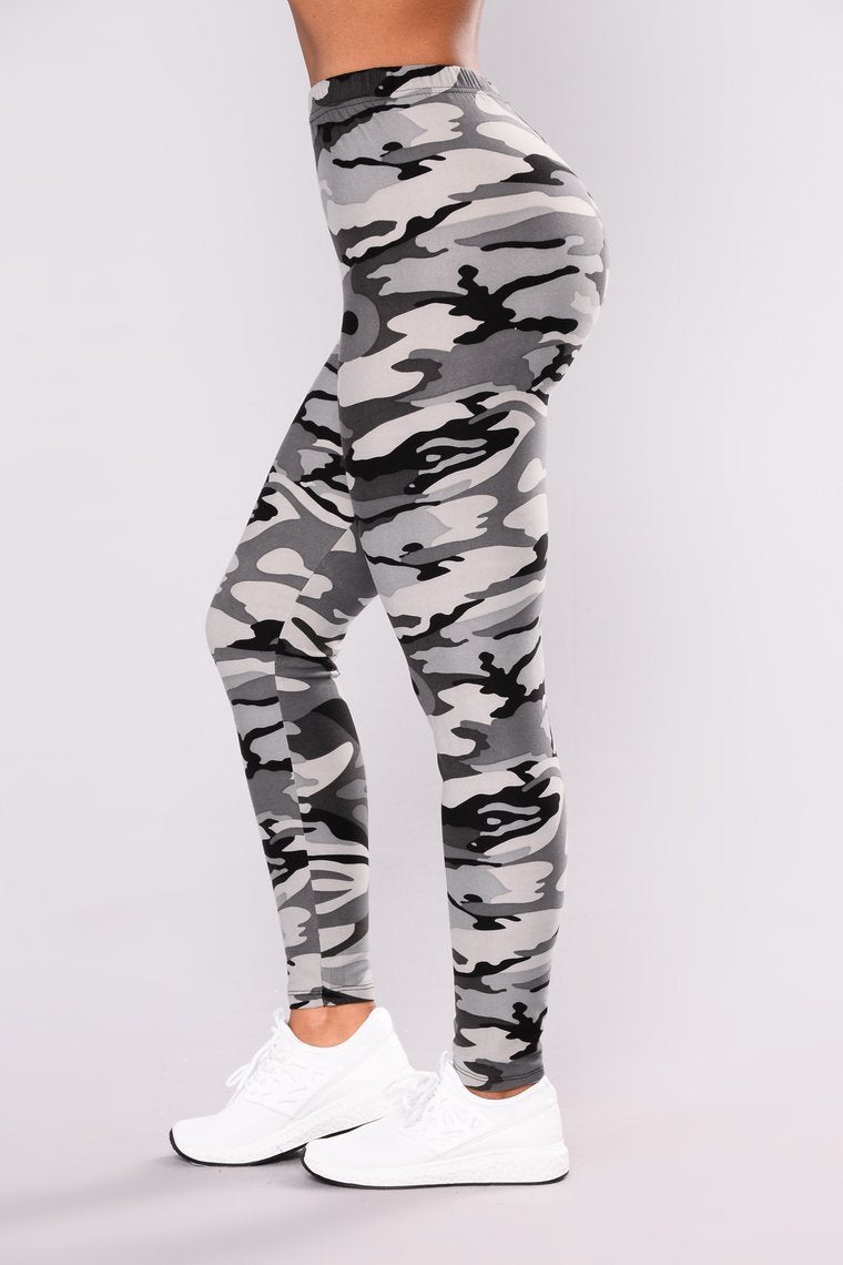 Sexy Women Camouflage Printed Party Legging Pants