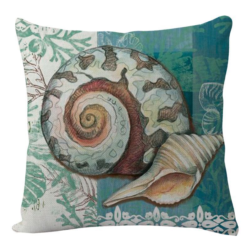 Cushion Covers Sea Turtle Printed Throw Pillowcase Cases Home Decor