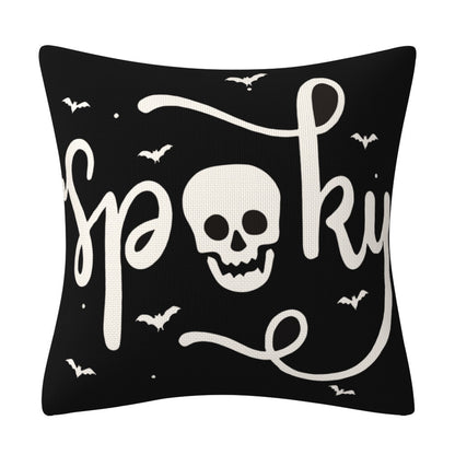 Halloween Pillow Cover Home Decor Linen Cushion Pillowcase