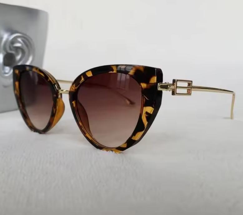 Vintage Cat Eye Women Designer Fashion Driving Shade Eyewear UV400 Sunglasses