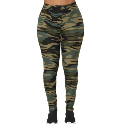 Sexy Women Camouflage Printed Party Legging Pants