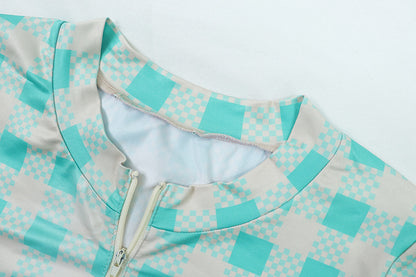 Sexy Long Sleeve Sports Cropped Navel Slim Tops Pant Trousers Suits
