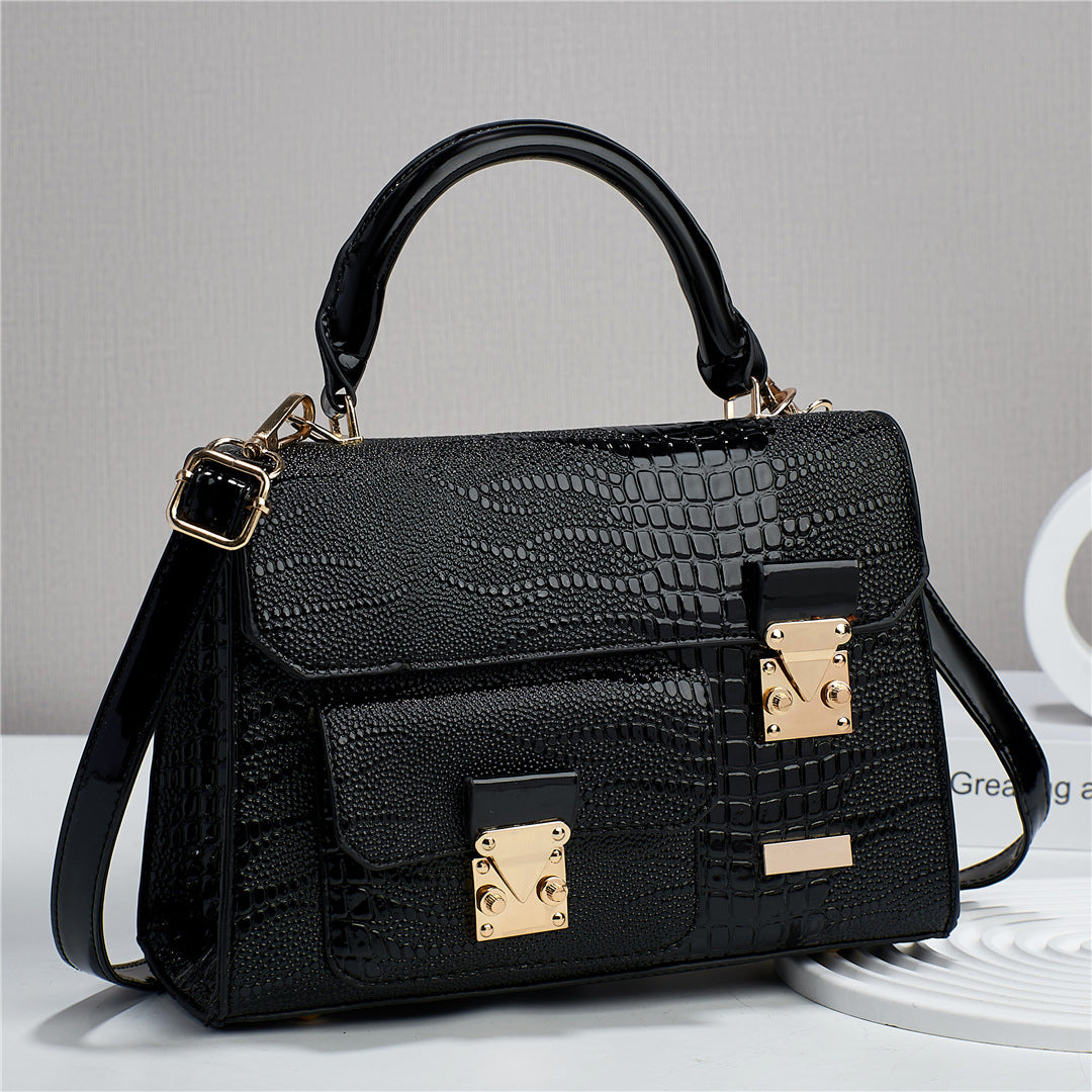 Women Fashion Soft Leather Messenger Bag Handbag