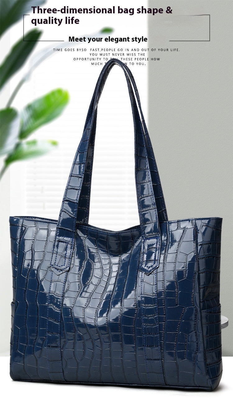 Women Stylish Shopper Tote Fashion Handbag Bag