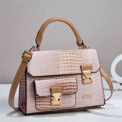 Women Fashion Soft Leather Messenger Bag Handbag