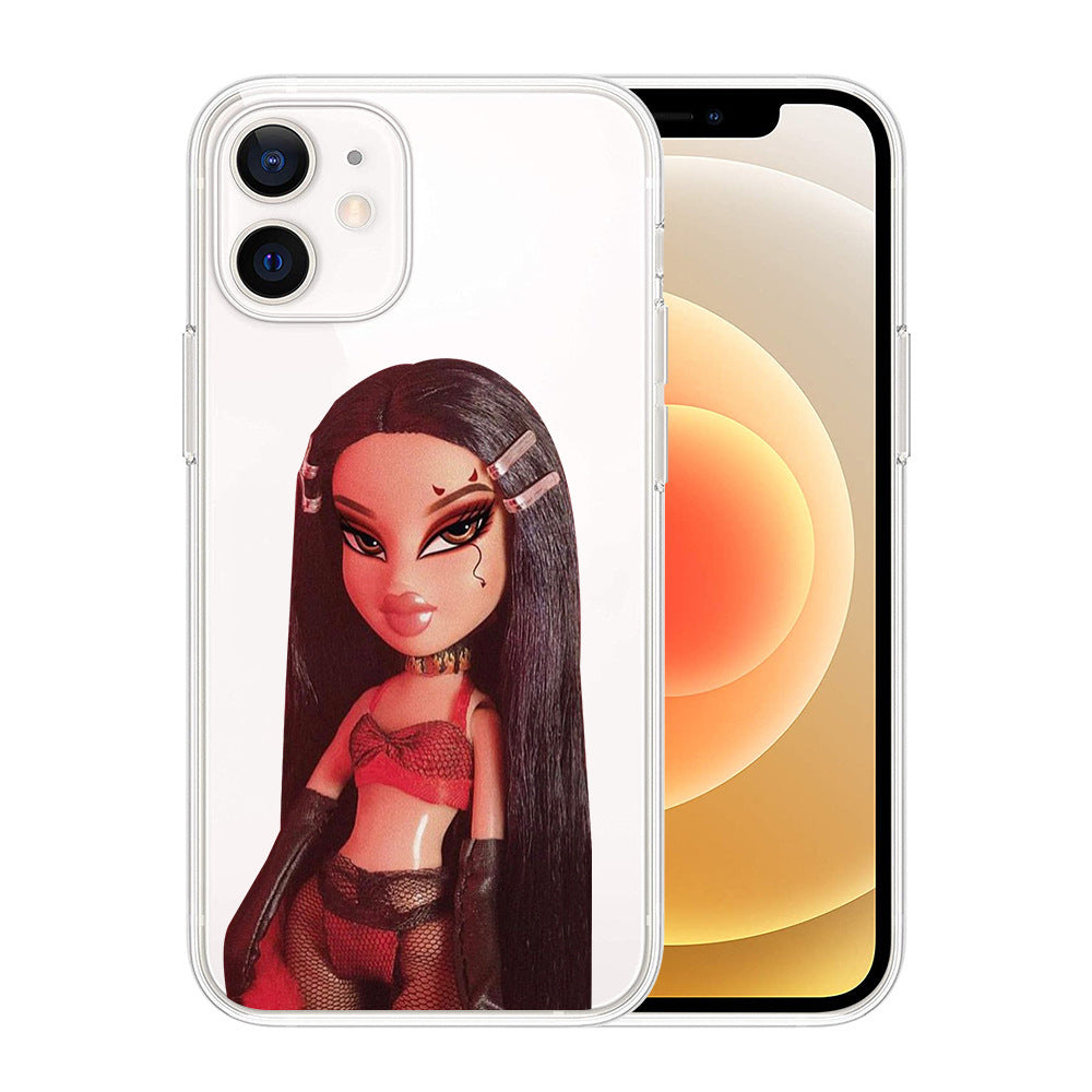 Cute Lovely Girl Dolls Mobile Phone Cases