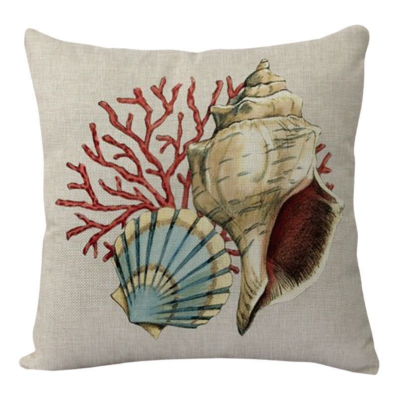 Cushion Covers Sea Turtle Printed Throw Pillowcase Cases Home Decor