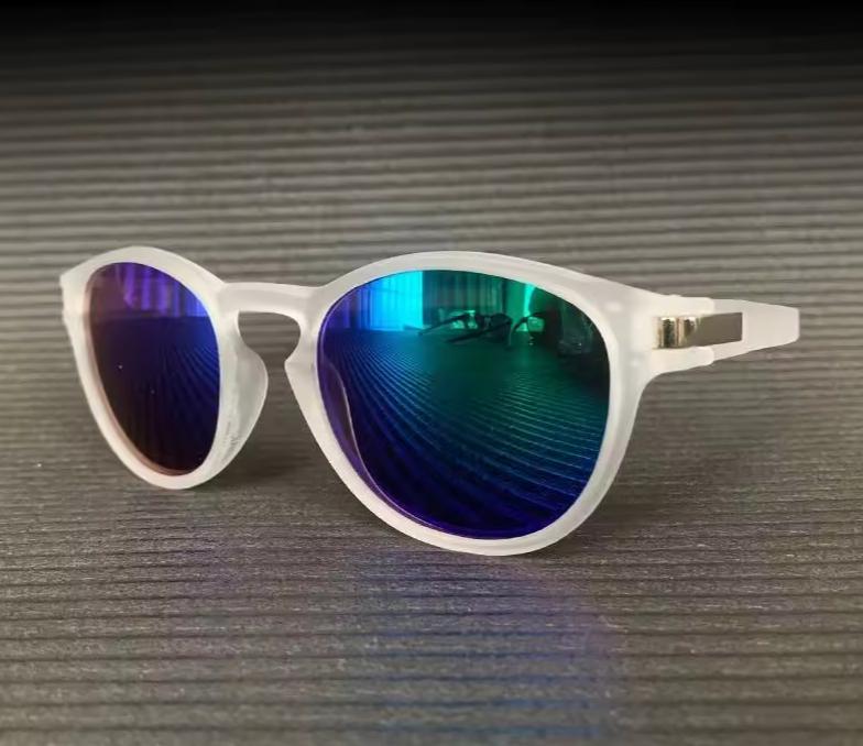 Men Women Y2K Retro Oval Designer Outdoor Trend Sunshade Cycling Sunglasses UV400 Eyewear