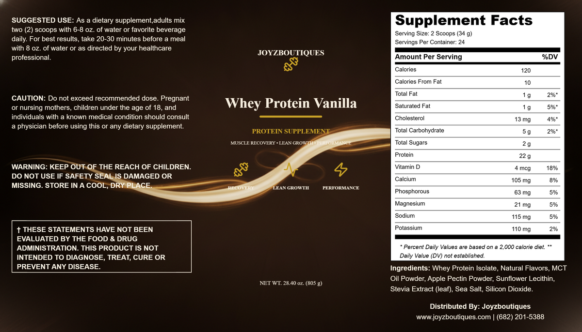 ADVANCED WHEY PROTEIN VANILLA