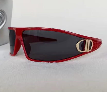 Oversized Cat Eye Women Designer Fashion Square Big Frame Sunglass Glasses
